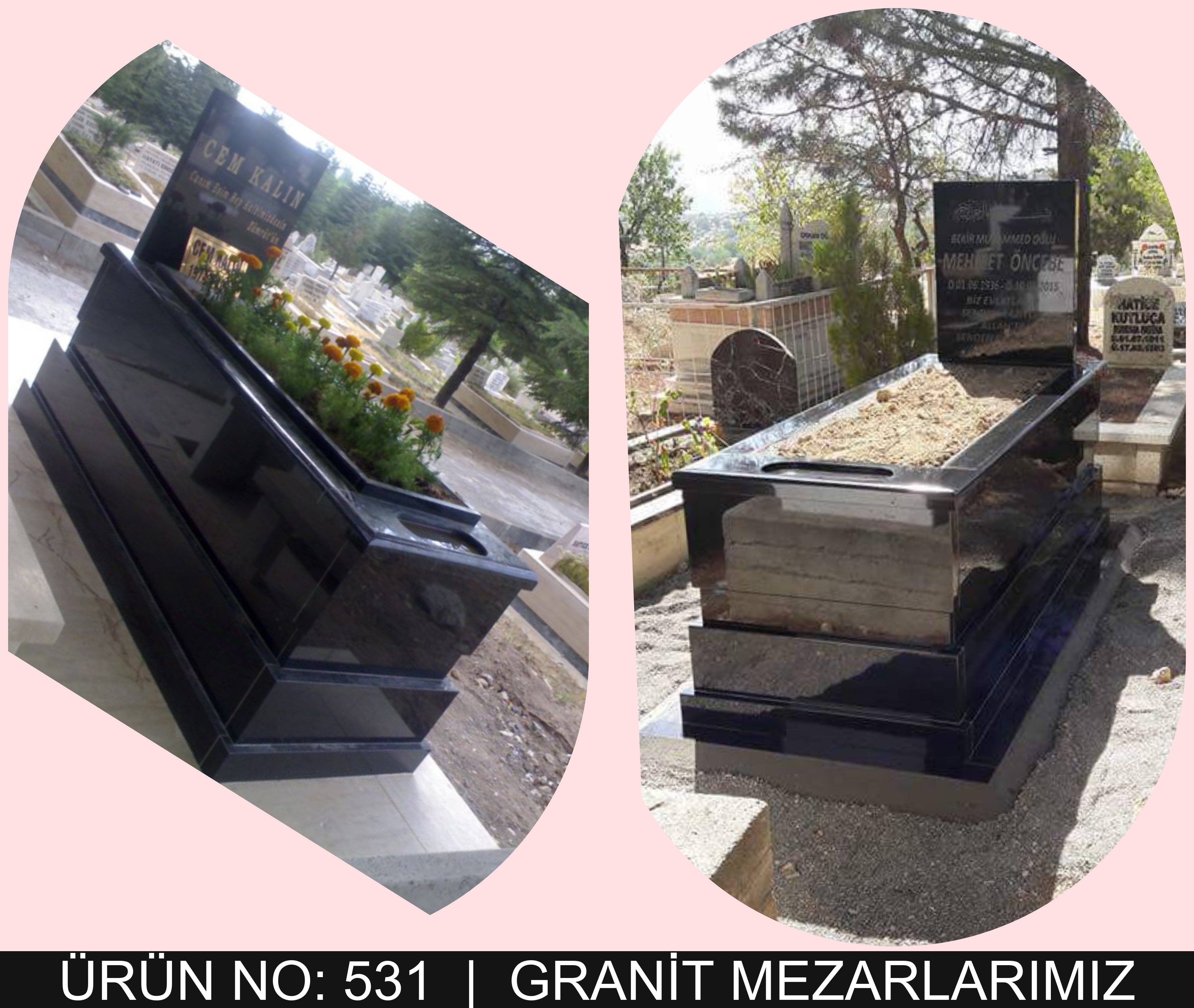 Granit Mezarlar - Model 531